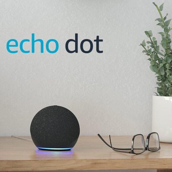 Amazon Echo (4th Gen) | With premium sound, smart home hub, and Alexa | Charcoal - Picture 1 of 6